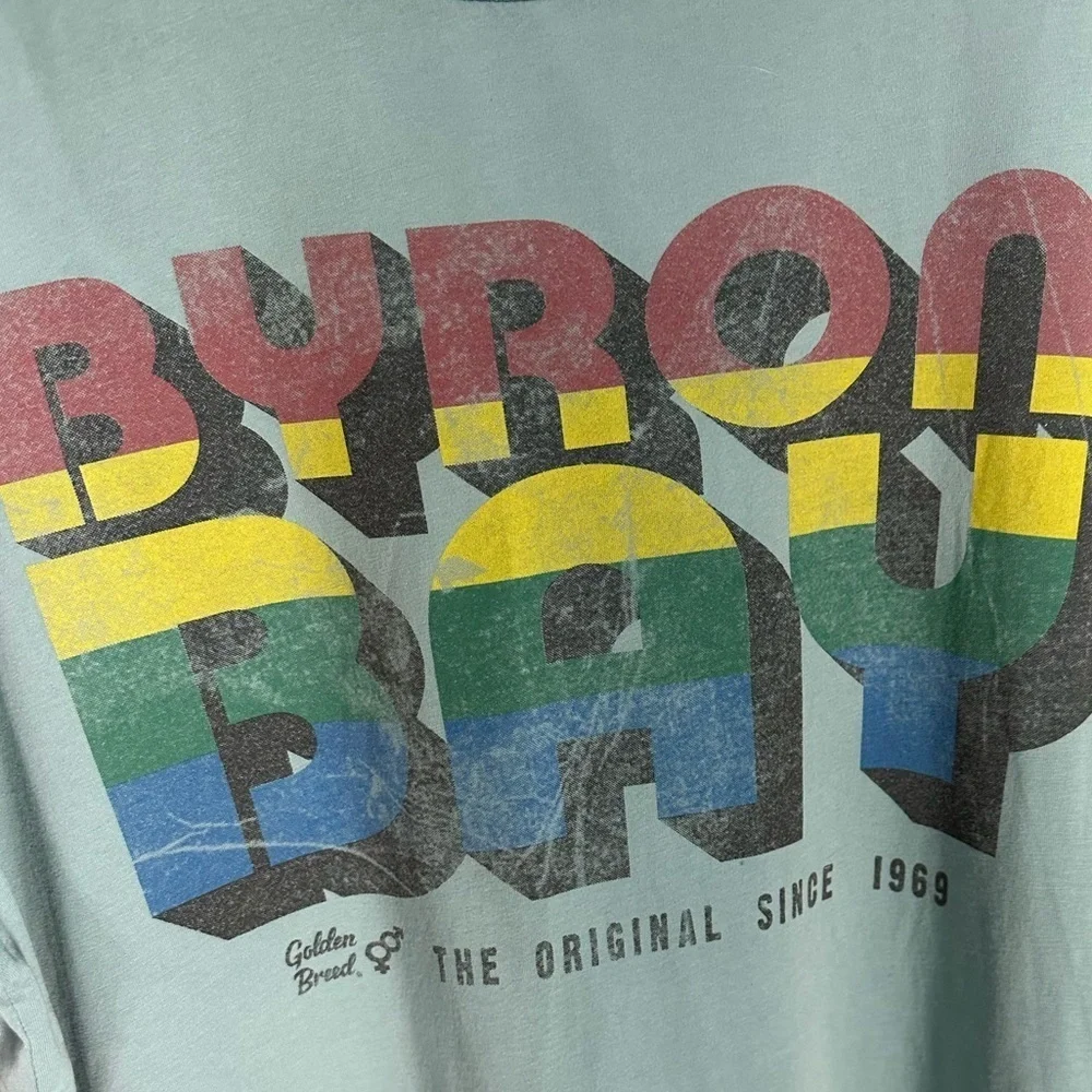 Golden Breed Byron Bay surf shop tee xl